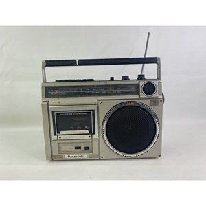 Vtg Panasonic RX-1540 Portable Cassette Recorder AM/FM Radio DIRTY Tested*